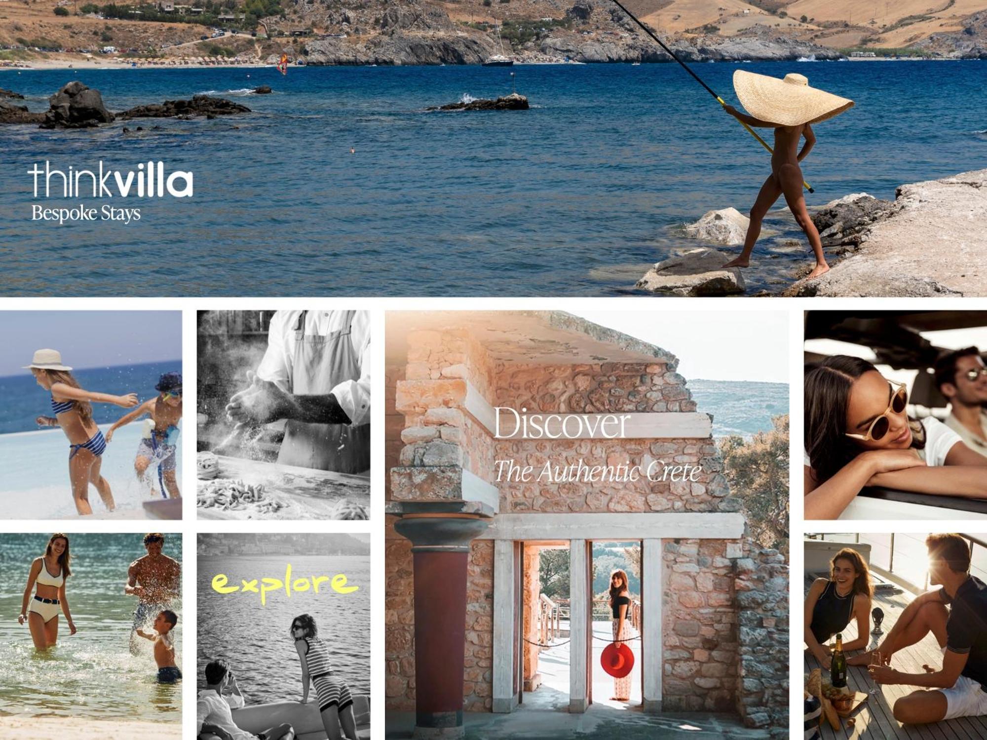 Athina Luxury Villa, With Pool & Walk To The Beach, By Thinkvilla Chania  Exteriör bild